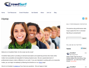 The New CrowdSurf Website!